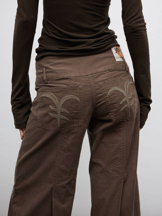 Michiko Koshino Corduroy Trousers 