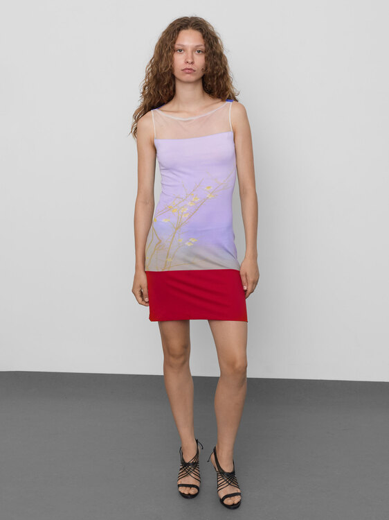 Cultura Nylon Mini Dress 