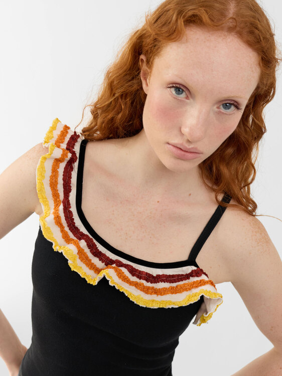 Anna Sui  Asymmetrical Top 