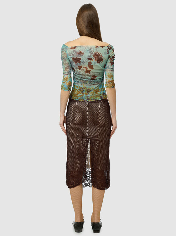 Plein Sud Mesh Cardigan 