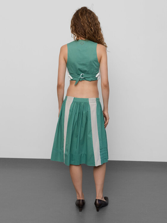 A.F. Vandevorst Skirt and Vest  Set 