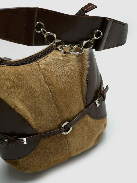 Extē Pony Fur Handbag 