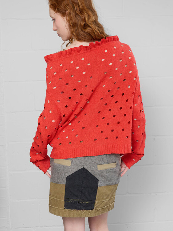 Tsumori Chisato Knitted Cardigan 