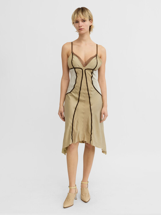 Nolita Silk Midi Dress 