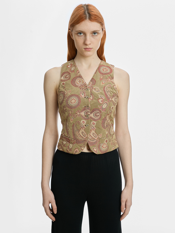 Plein Sud Paisley Vest 