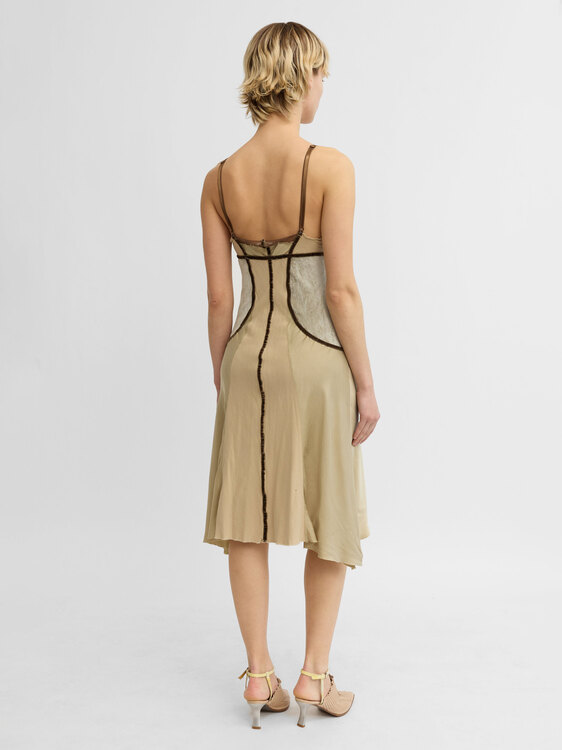 Nolita Silk Midi Dress 
