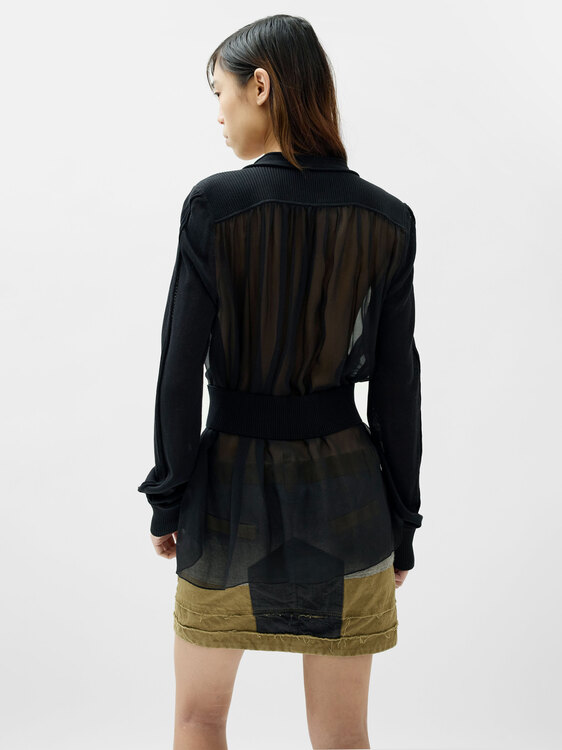 Plein Sud Deconstructed Cardigan 