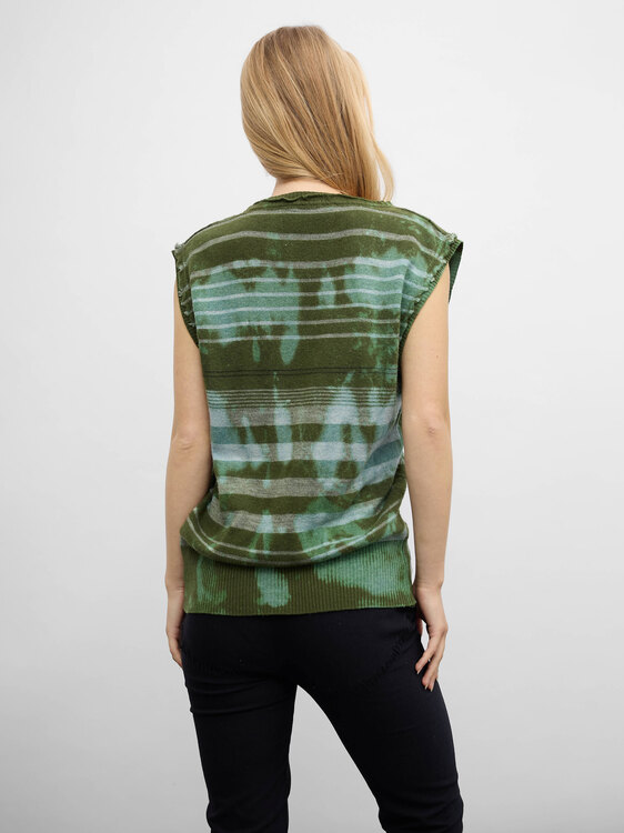 Diesel Argyle Knitted Vest 