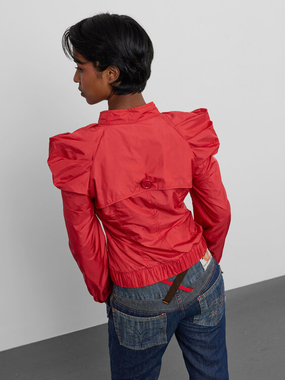 Miss Sixty Red Nylon Jacket 