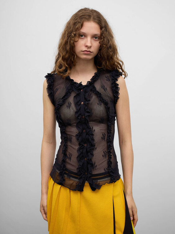 Nolita Mesh Lace Cardigan 