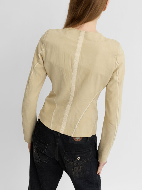 Michiko Koshino Suede Jacket 