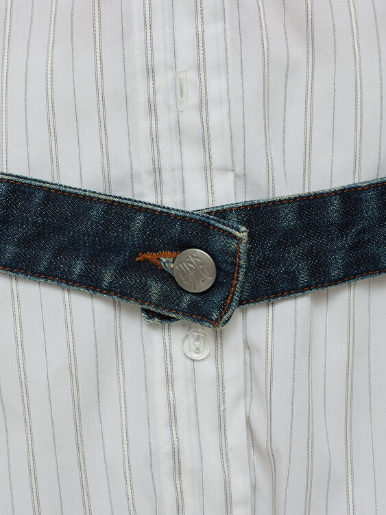 Gaultier Denim Belt 