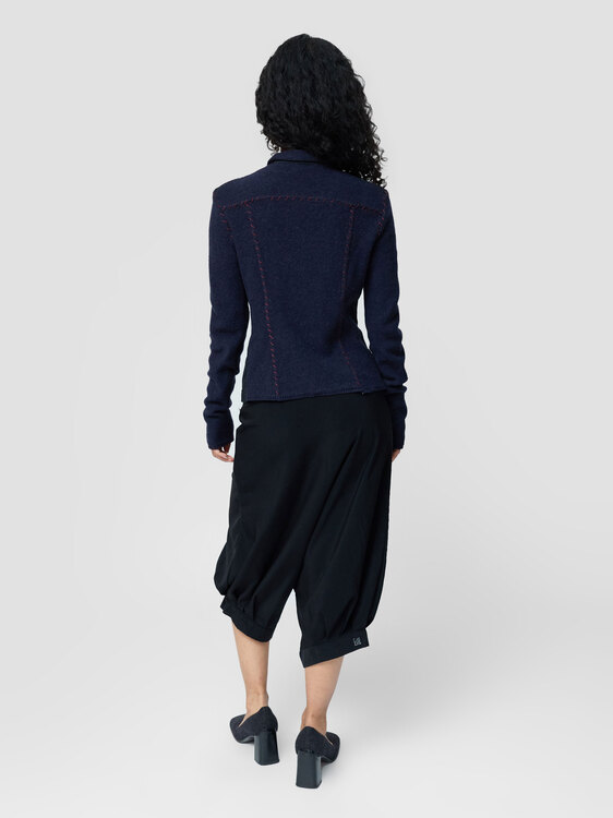 Cop Copine Drop-Waist Capri Trousers 