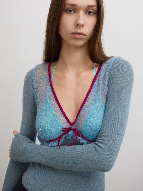 Fornarina Rib Knit Jumper 