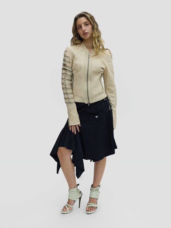 Twin Set Simona Barbieri Leather Jacket 