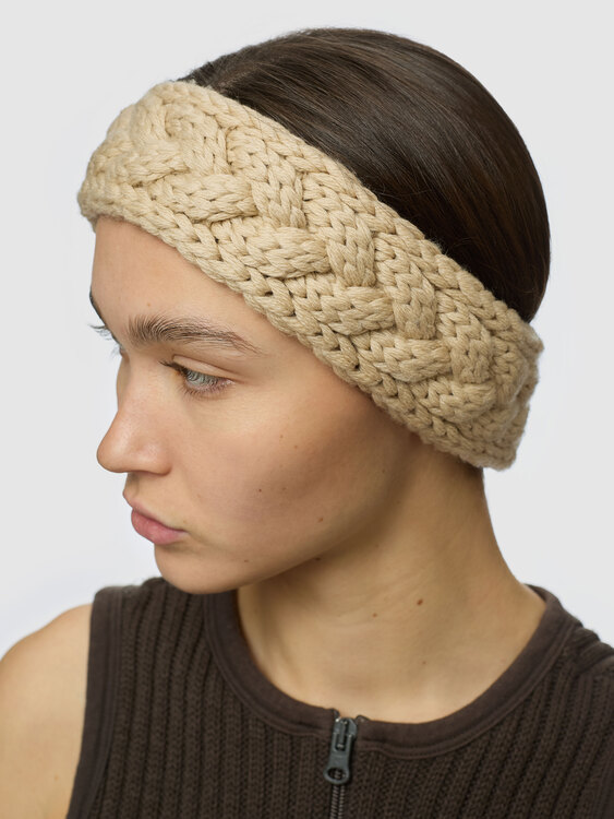 Prada Cable Knit Headband 