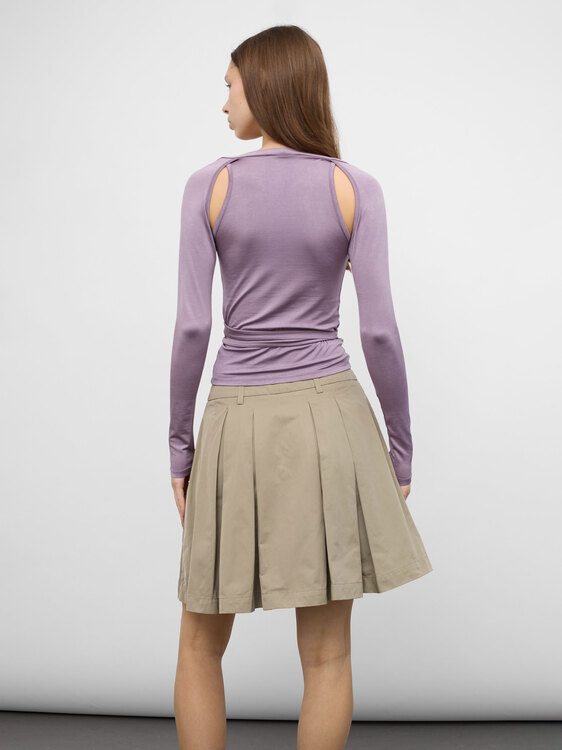 Martine Sitbon Lavender Cardigan 