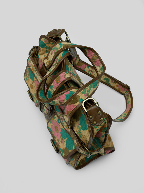 Martine Sitbon Floral Print Bag 