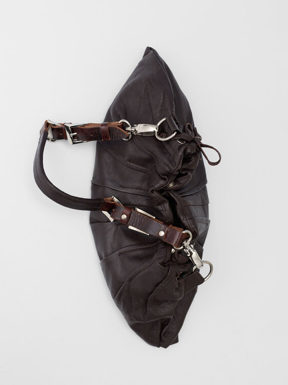 Brown Leather Handbag 