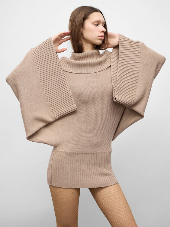 Michiko Koshino Knitted Dress 