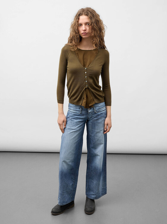 Stefanel Double Layer Cardigan 