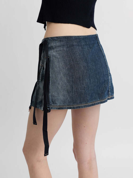 Girbaud Denim Mini Skirt 