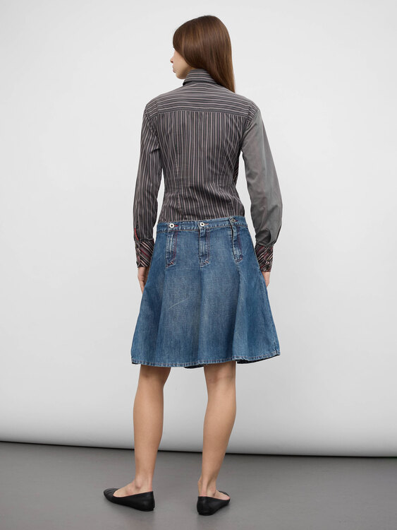 Michiko Koshino Deconstructed Skirt 