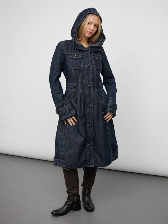 Stefanel Denim Coat 