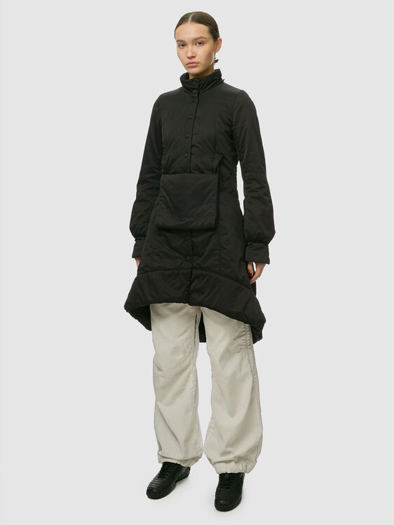 Cop Copine Black Parka Jacket 