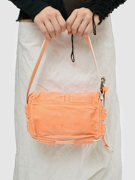 Diesel Canvas Shoulder Bag 