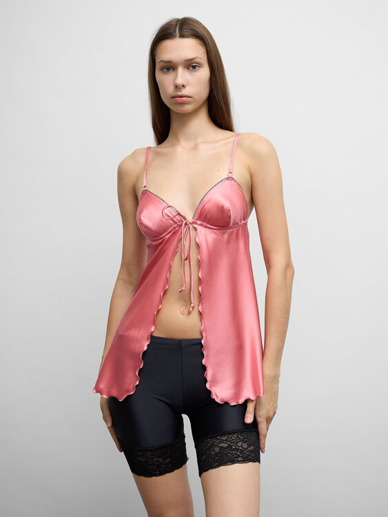 Diesel Pink Silk Top 