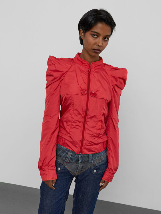 Miss Sixty Red Nylon Jacket 