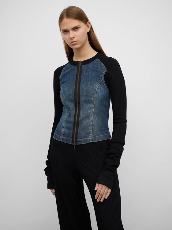 Plein Sud Zip-Up Jacket 