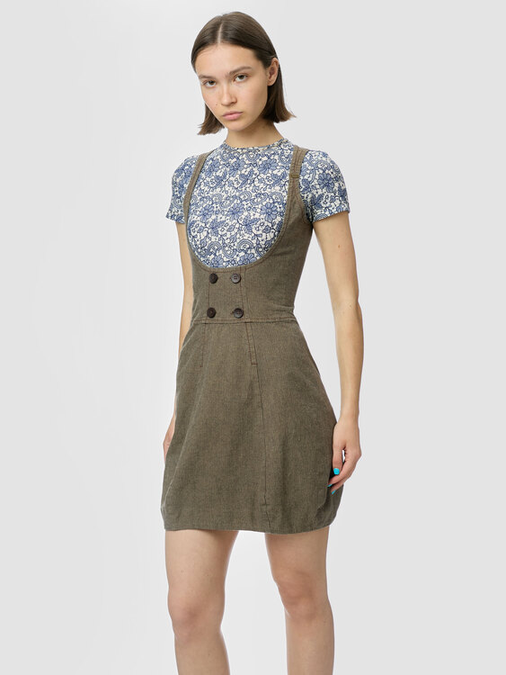 Miss Sixty Pinafore Dress 