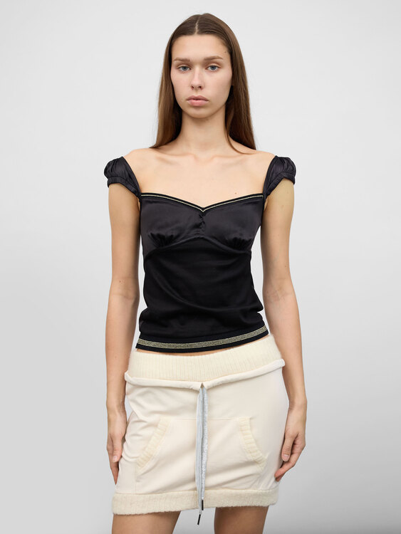 Dolce & Gabbana Satin Bustier 