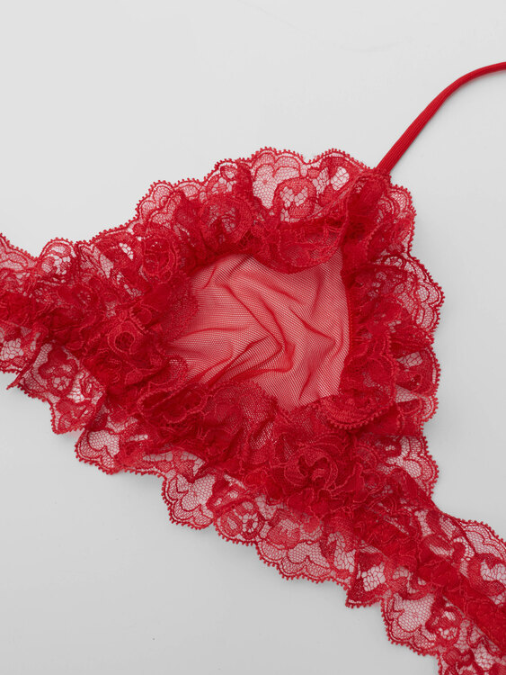 La Perla Mesh And Lace Bra 