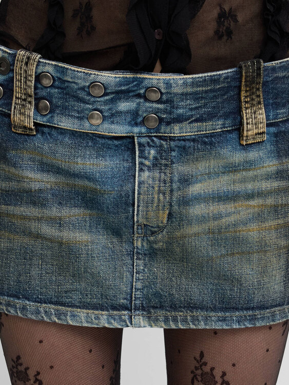 Diesel Denim Mini Skirt 