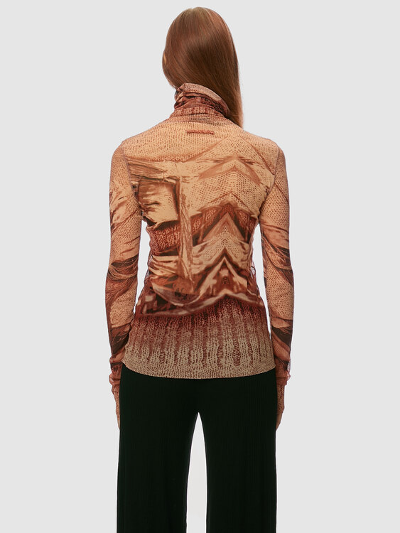 Gaultier Mesh Top 