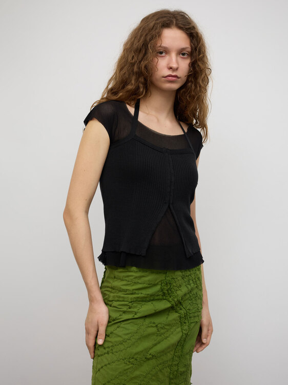 Gazebo Integrated Bustier Top 