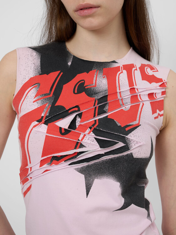 Gsus Pink Tank Top 