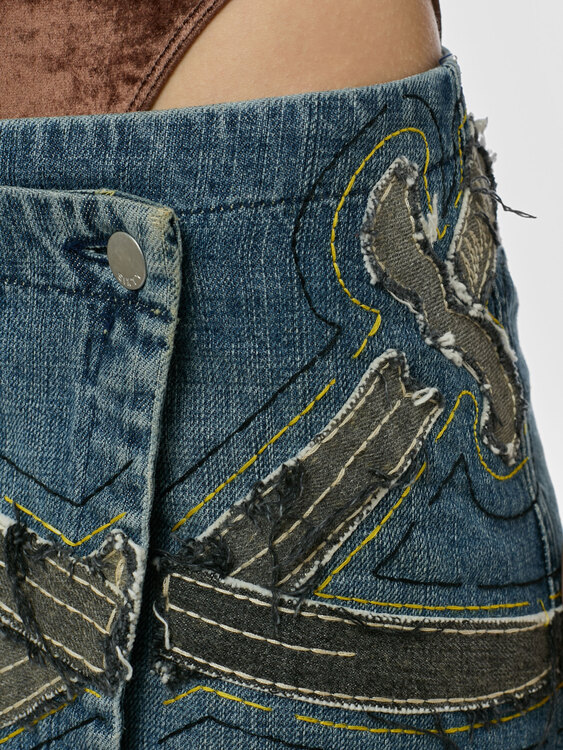 Miss Sixty Denim Mini Skirt 