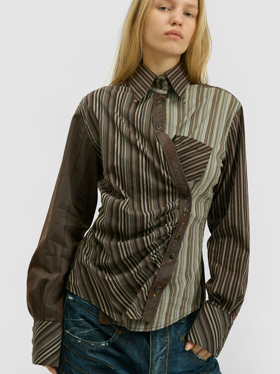 Miss Sixty Asymmetrical Shirt 