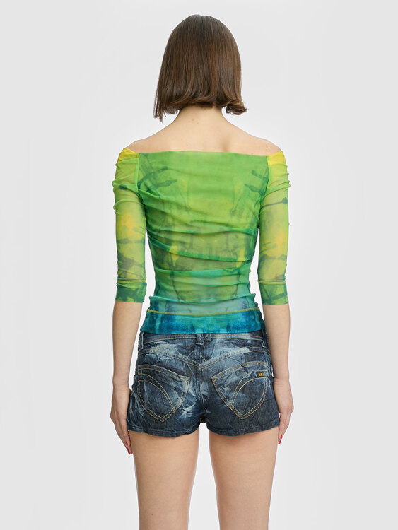 Plein Sud Mesh Cardigan 