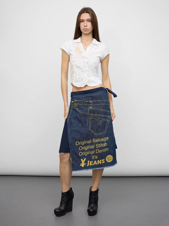 Michiko Koshino Patchwork Shirt 