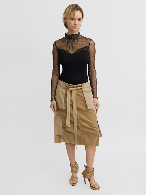 Oscalito Rib Knit Top 