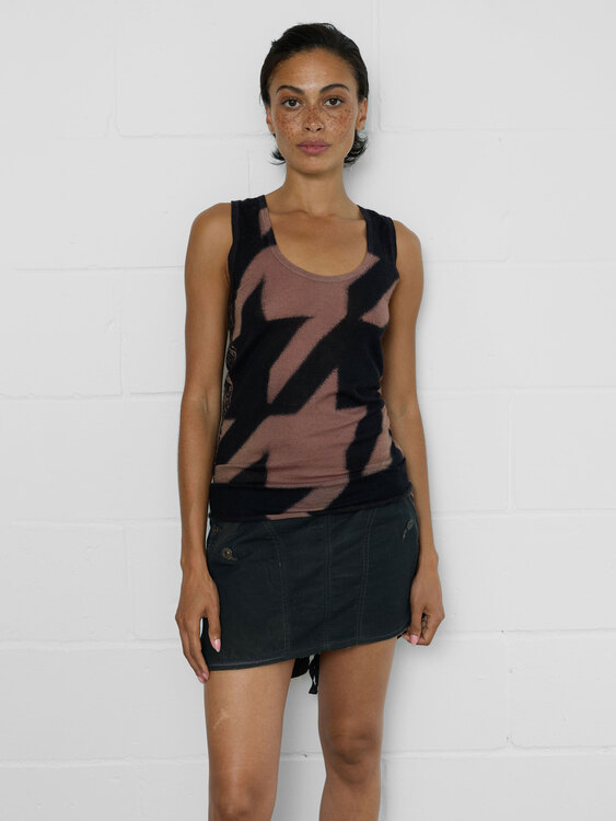 Jean Colonna Cashmere Tank Top 