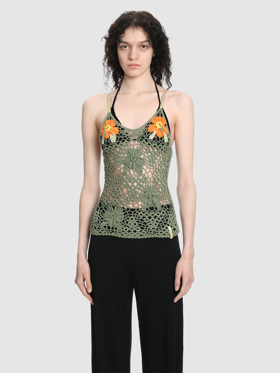 Killah Crochet Camisole Top 