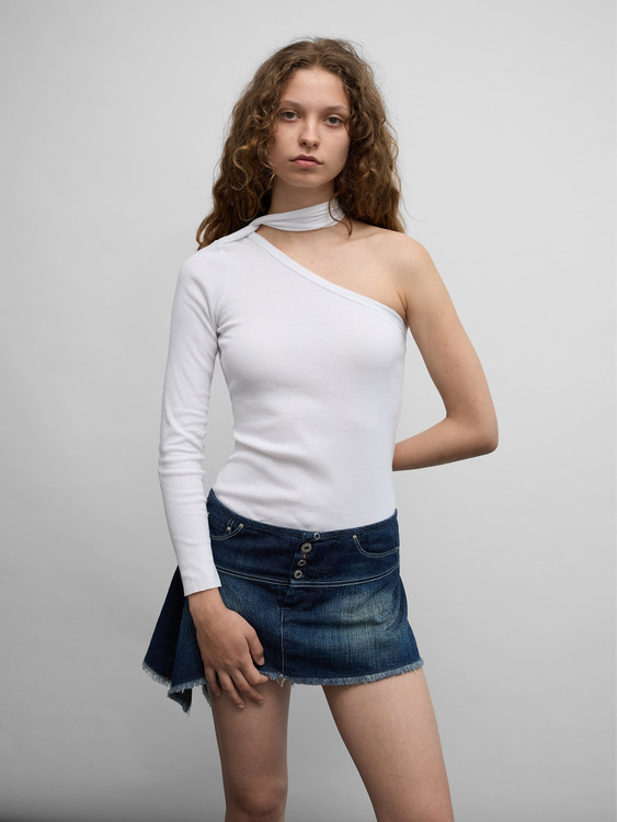 Valentino One Shoulder Top 