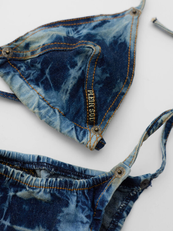 Plein Sud Denim Bikini 