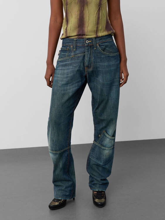 Michiko Koshino Deconstructed Jeans 